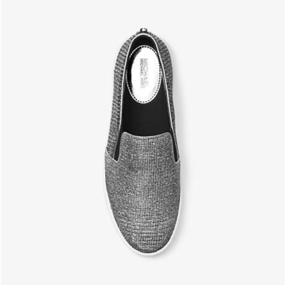 MICHAEL MICHAEL KORS Keaton Chain-Mesh Slip-On Sneaker Size 7.5